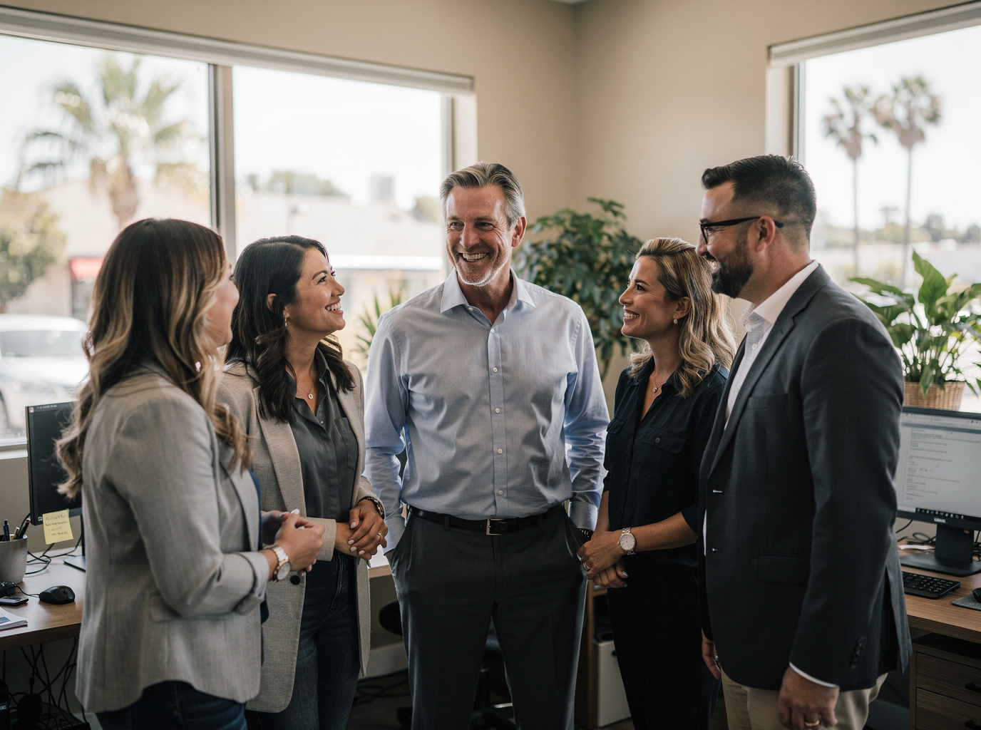 The Lifequotesweb.com team at work in laguna beach